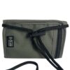 RFID Blocking Travel Neck Wallet Gray Crossbody Passport Holder & Security Pouch