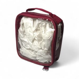 EzPacking Extra Small Cube – Maroon Fabric Travel Organizer Bag