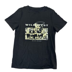 Avanova “Wild West” Cowboy Graphic Tee | Vintage Western Graphic T-Shirt | Size XL