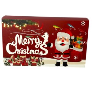 Holiday Fishing Lure Gift Set – Multi-Color Soft & Hard Bait Assortment (New in Package)