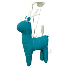 Teal Fabric Reindeer Ornament – Wondershop at Target | Soft Christmas Tree Decor