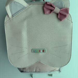 Kids Cat Backpack with Bow | Cute Pink & Mint School Backpack – New with Tags
