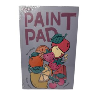 Mini Kids Paint Pad – 20+ Sheets, 6 Paints & Brush Included – New Sealed
