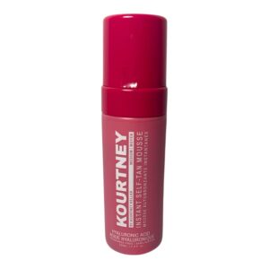 KOURTNEY Instant Self-Tan Mousse Medium | Hyaluronic Acid | Fragrance-Free 4.2 oz
