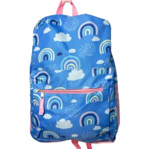 Kids Rainbow Cloud Backpack | Lightweight School Backpack with Front Pocket