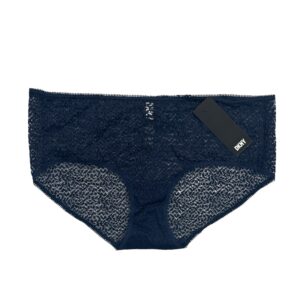 DKNY Modern Lace Hipster Panty Navy Blue | Women’s XL
