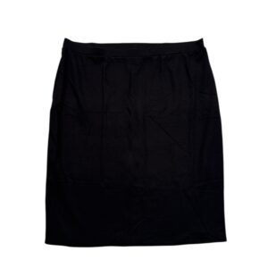 Star Vixen Women’s Petite XL Black Stretch Pencil Skirt Knee Length