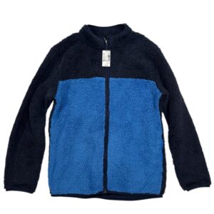 Kids Sherpa Fleece Jacket Full Zip Blue | The Children’s Place | Size 16
