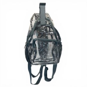 Clear Mini Sling Backpack Stadium Approved Transparent Crossbody Bag