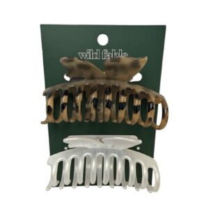 Wild Fable Claw Clips 2 pack Hair Accessories