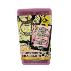 DIY Friendship Bracelets Kit Cubed Alphabet Beads