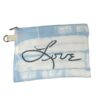 Tie-Dye Makeup Bag Handcrafted Love Toiletry Pouch Signature love design OOAK