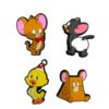 Tom & Jerry Cartoon Crocs Charms 4 piece Set