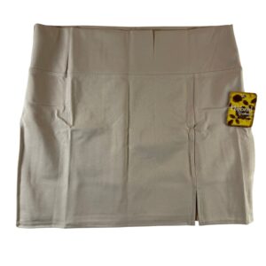 Hybrid & Company Stretchy Mini Pencil Skirt Tan  Women’s size 3X